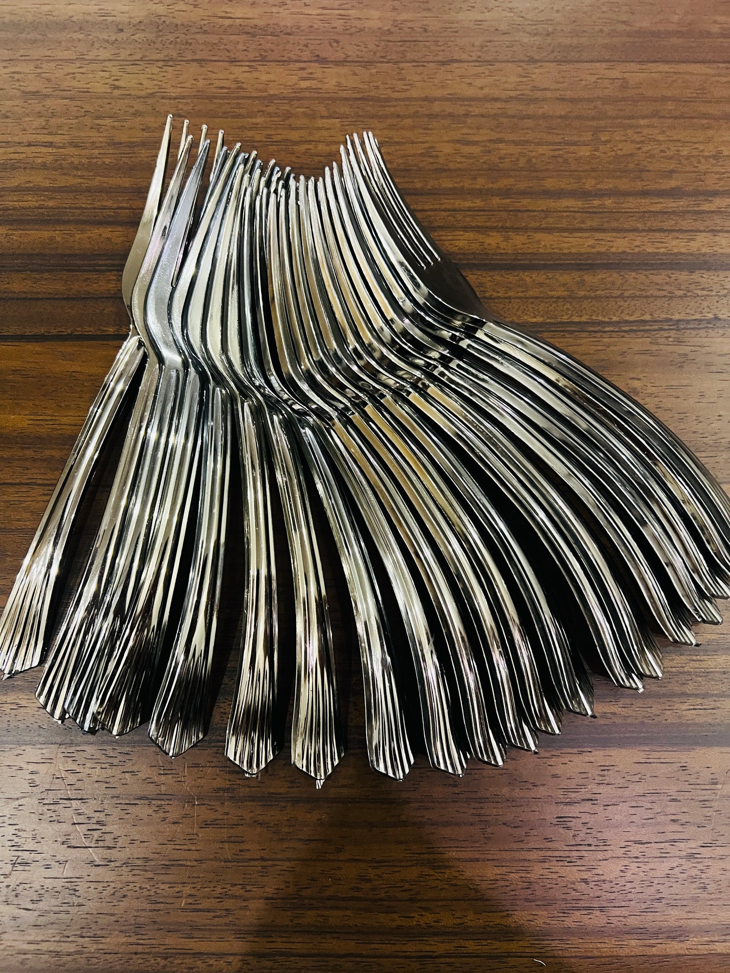 Silver Disposable Cutlery