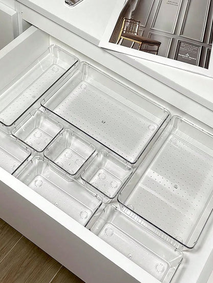 Transparent Cutlery Tray