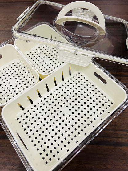 3 Compartment Storage Box