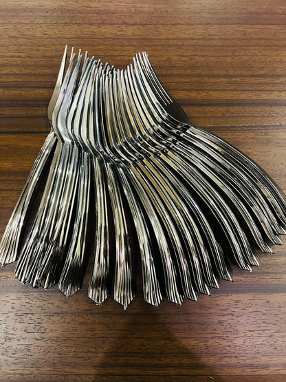 Silver Disposable Cutlery