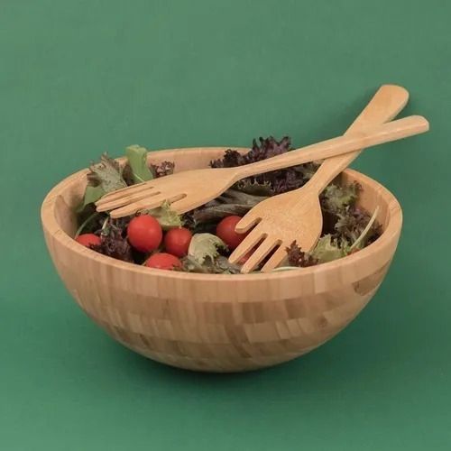 Handcrafted Bamboo Wood Bowls