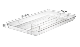 Transparent Cutlery Tray