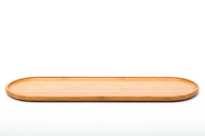 Pure Bamboo Tray Oval Long